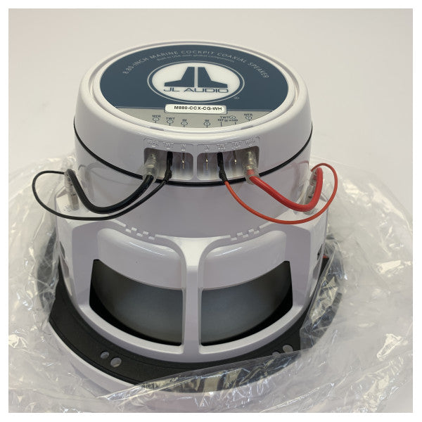 JL Audio M880-CCX-CG-WH Marine Coaxial Speakers Pair 