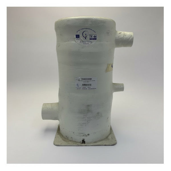 Centek Combo-Sep 1040300 Marine-Abgasschalldämpfer-Separator 3.00 x 2.50 x 1.50inch 