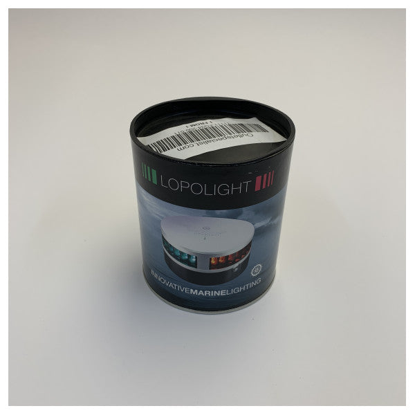Lopolight 200-011 LED-Dampferlicht 5 NM 225 Grad weiß Aluminium 12/24V 