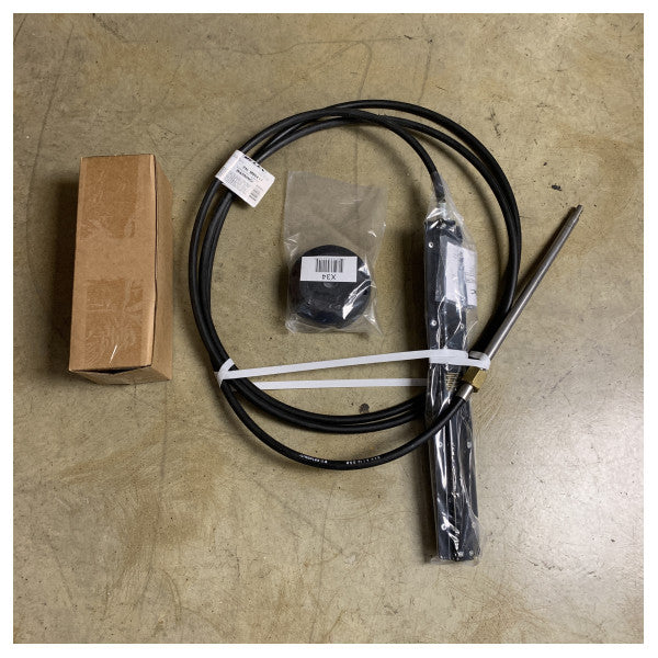 UFLEX Rack & Pinion Styresystem til Motorbåde – Holdbar Rustfrit Stål Marine Styreløsning 