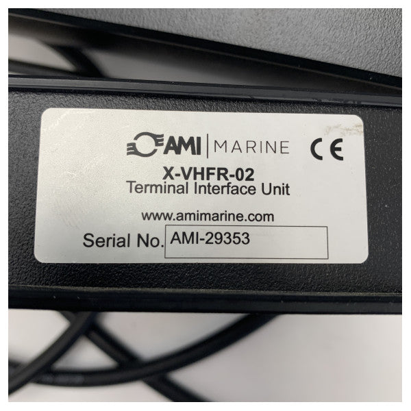 نظام تسجيل البيانات الأساسية AMI X-VHFR بسعة 64 جيجابايت لتسجيل الصوت VHF وجسر الصوت 