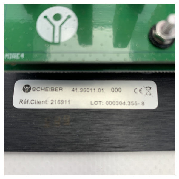 Scheiber 12V DC 10 -Function Electric Switch Panel Black - 41.96011.01