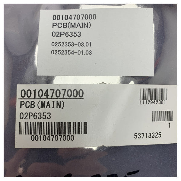 Основна плата Furuno Fish Finder PCB 02P6353A для надійної обробки підводних сигналів