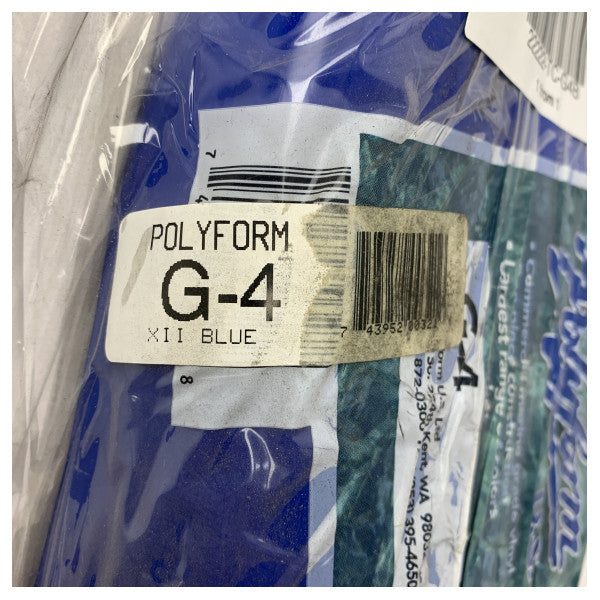 Polyform 44-714-290 Twin Eye Fender 6.5 x 22 pulgadas azul