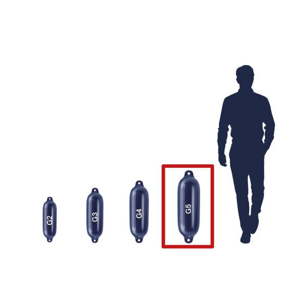 Polyform G5 Fender Navy Blue - G5n