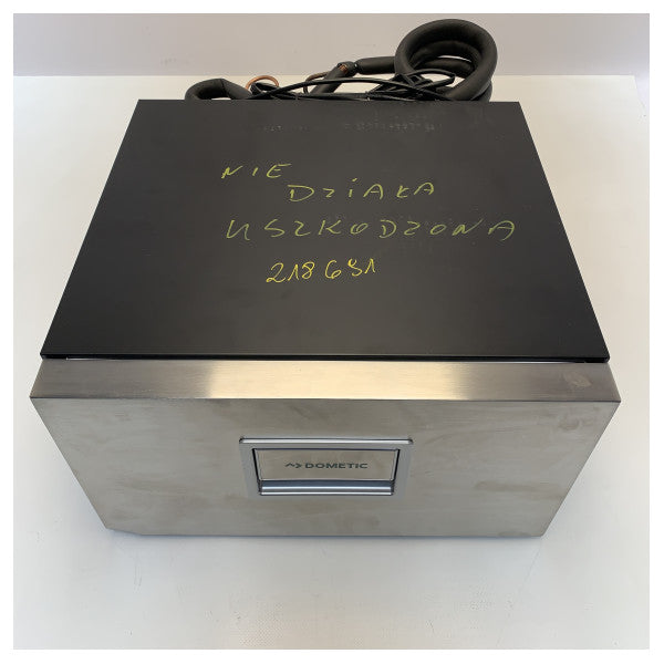 Dometic CD20 20L kylskåp med kompressorlåda i rostfritt stål 12/24V