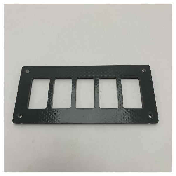 Navix Marine Grade Panel Switch Helmfe - Robustes 5-Schalter-Steuerpanel 