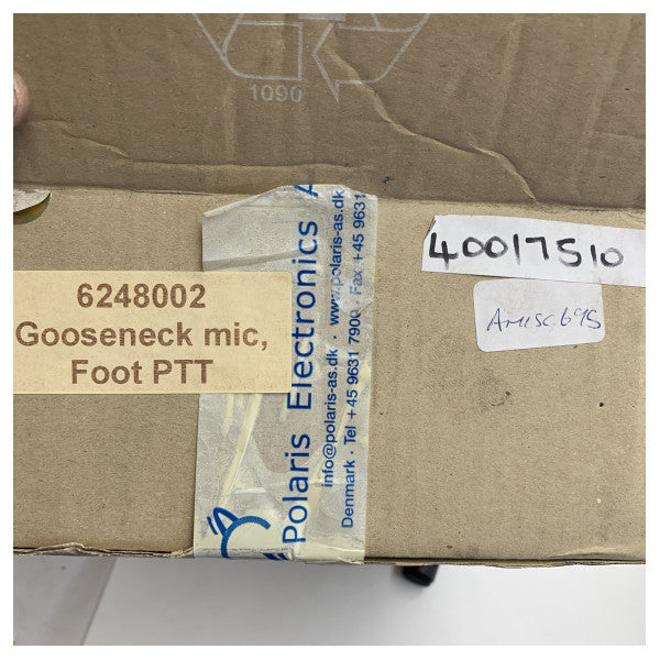 Polaris Talk Station 6222 Robuster maritimer Kommunikator mit verstellbarem Mikrofon und PTT 