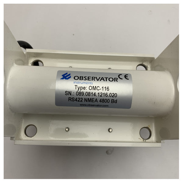 Ultralyd Marine Vindmåler OMC-116M Full Metall Holdbar Værbestandig Vindmåler 