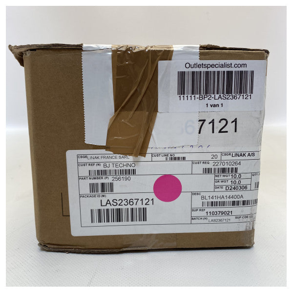 Алюмінієва електрична підставка для столу Linak BL1 BL141HA14400A 24В