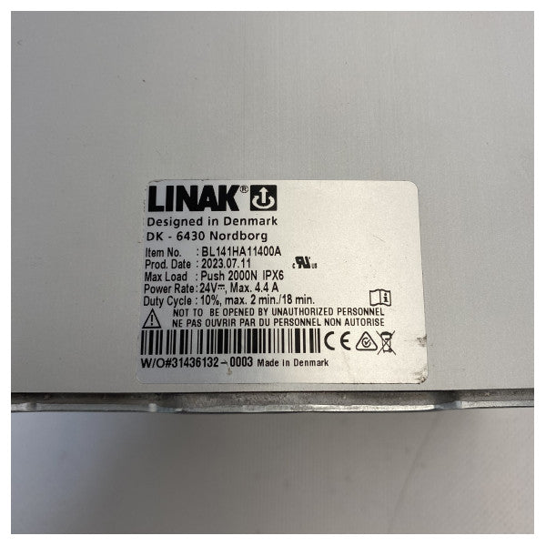 Linak BL1 BL141HA14400A Aluminum Electric Table Support 24V