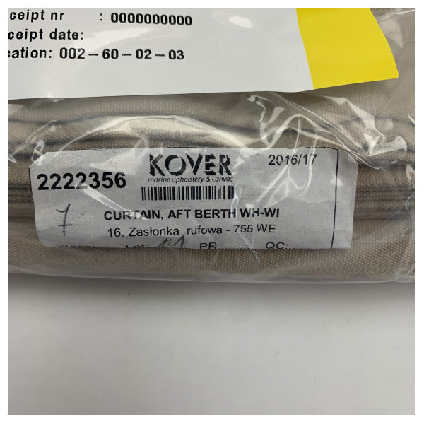 Quicksilver 755 Weekend Aft Cabin Curtain - 2222356