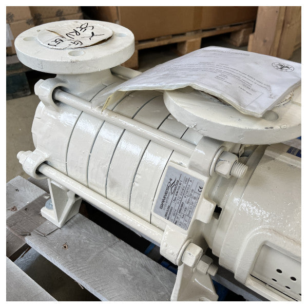 Bomba autoferrante Gianneschi ACM502 BT/3 9,2 KW 400V 50HZ certificada RINA