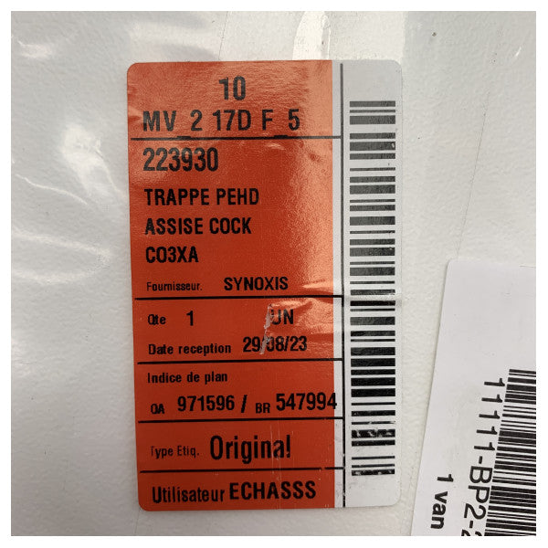 Hochwertige Marine-Lukenabdeckung PEHD Langlebige, witterungsbeständige Zugangsplatte für Boote und Schiffe