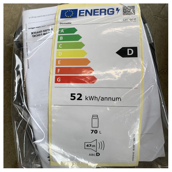Dometic CFF70DZ Tragbarer Kompressor-Kühler 70L ‰‰‰ Dual-Zonen-Kühlschrank-Gefrierschrank 12/24V/AC 