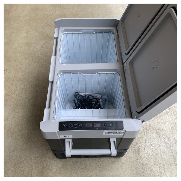 Dometic CFF70DZ Tragbarer Kompressor-Kühler 70L ‰‰‰ Dual-Zonen-Kühlschrank-Gefrierschrank 12/24V/AC 