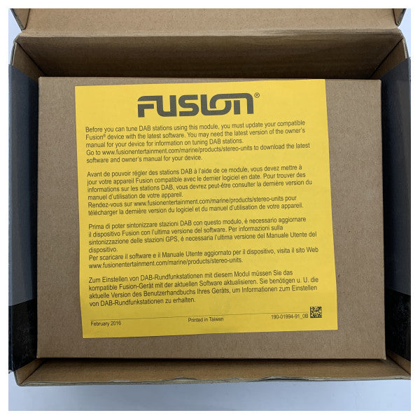Fusion MS-DAB100A Universelles DAB+ Modul mit Antenne 