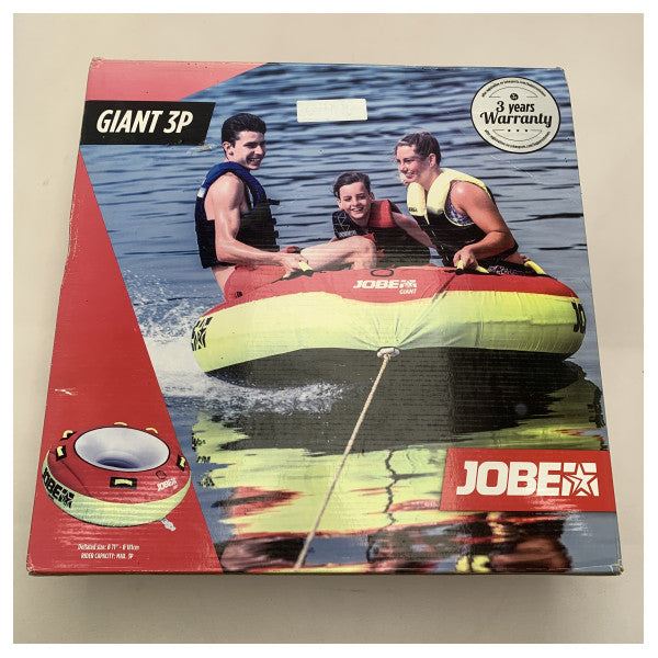 Jobe Giant 3-Person Red | Gelbe FunTube - 230317001