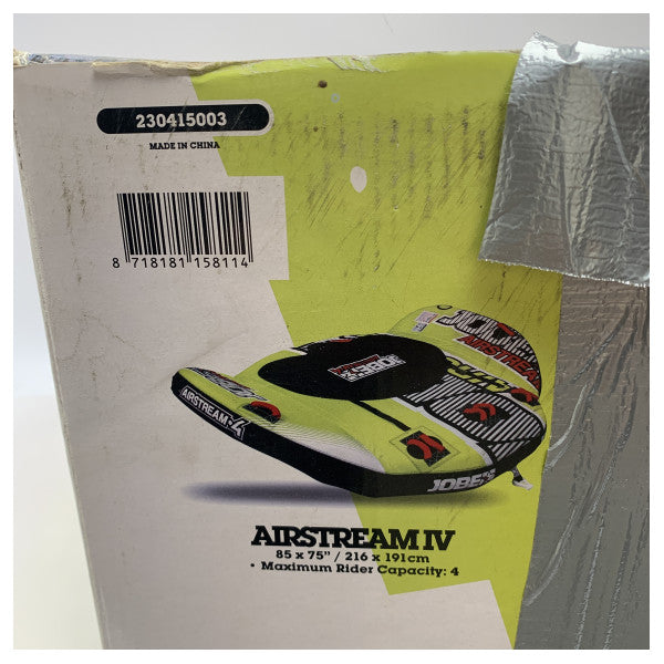 JOBE Airstream 4 4 Person Towable FUNTube - 230415003