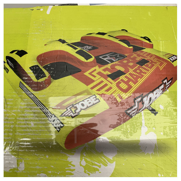 Jobe Charter 5 funtube rebocável para 5 pessoas vermelho | amarelo - 230515002