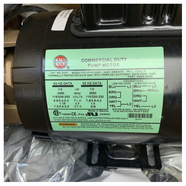 Dometic P700Z bronze selvansugende marine aircon-pumpe - 9108549773