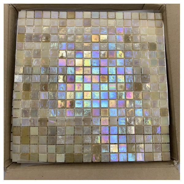 Скляна мозаїчна плитка морського класу - водонепроникна, стійка до атмосферних впливів, з перламутровим ефектом для човнів та зовнішнього використання