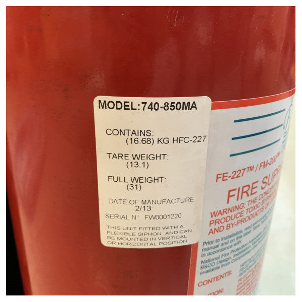 BSCO 740-850MA marine fire extinguisher