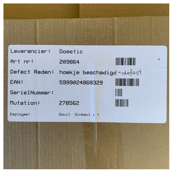 Dometic KX40G Absorptionskühlbox 40L - 12V/230V/Gas - Für Boot & Camping - 9600028410 