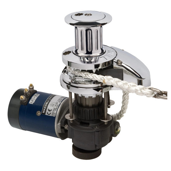 Maxwel RC10 8 mm windlass deck unit with gearbox stainless steel - P102541 