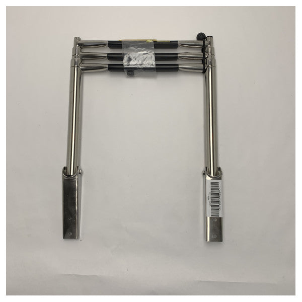 Vetus SLT3A Edelstahl Klappboot Schwimmladder - 3-Stufige teleskopische Einstiegsladder 