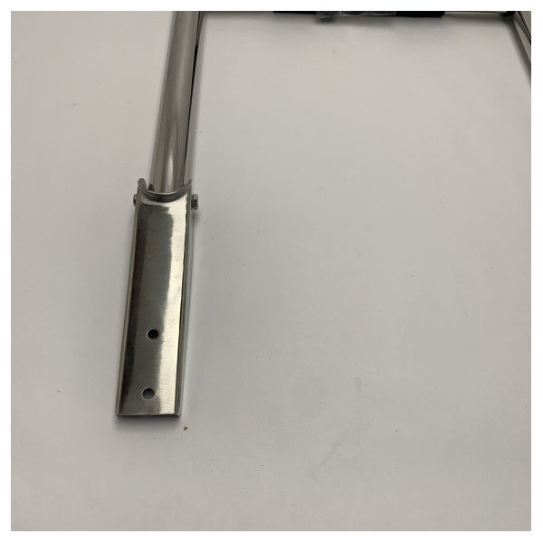 Vetus SLT3A Edelstahl Klappboot Schwimmladder - 3-Stufige teleskopische Einstiegsladder 