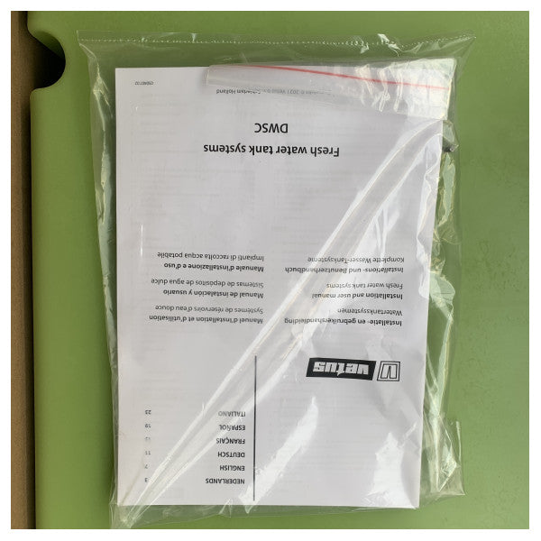 Vetus 120L sustav za spremnik pitke vode s pumpom 12V - DWSC12012 