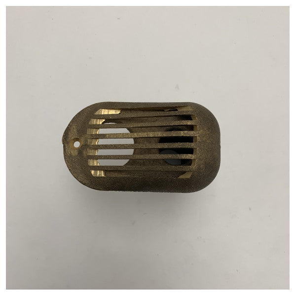 Старий бронзовий водозабірник з сіткою G 1 для човнів та яхт - корозійно стійкий морський вхід - WCAPB1 