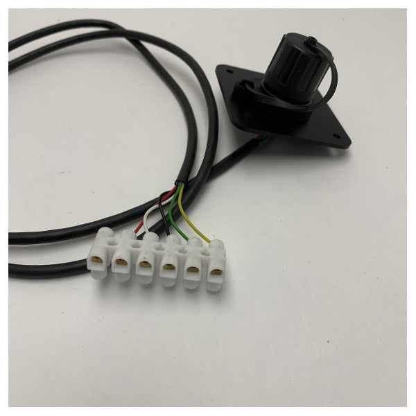 Vetus FUHHB bulkhead mount cable connection kit 