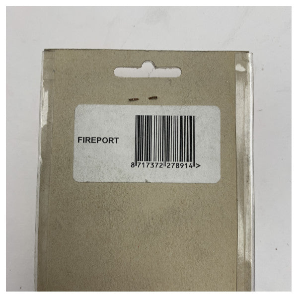 فتحة مطفأة Vetus FirePort لغرفة المحرك أو المولد 