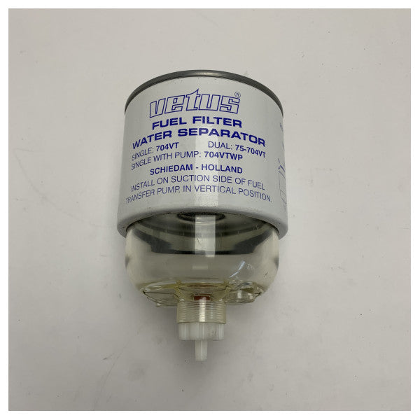 Στοιχείο φίλτρου καυσίμου Vetus VT04 για διαχωριστή νερού για κινητήρες ντίζελ - Ναυτικό σύστημα φιλτραρίσματος καυσίμου 