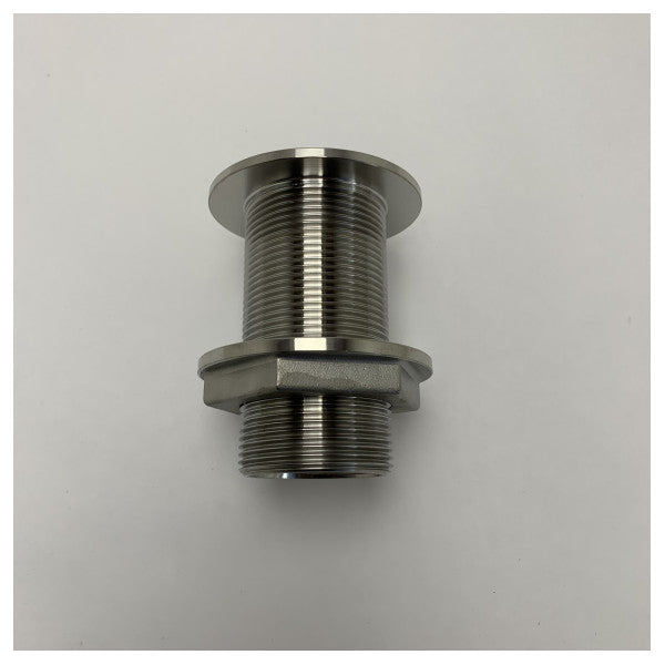 Vetus Edelstahl Marine Durchgangsverschraubung G1 1/2 - THRU11/2S 