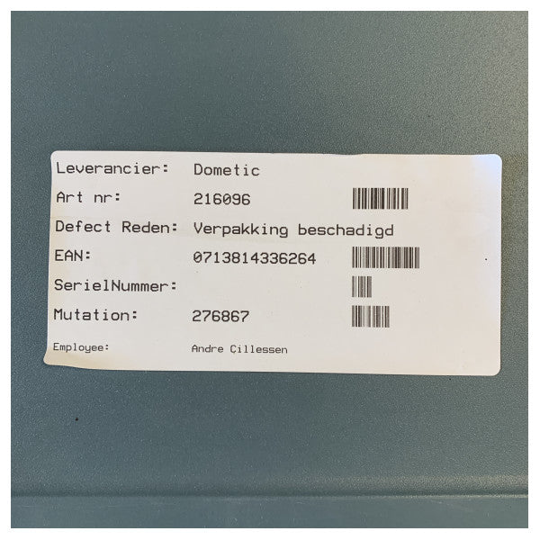 Dometic Caja Térmica Patrol 20 de 19L - Caja de Aislamiento Pasivo Duradera - 9600028790 