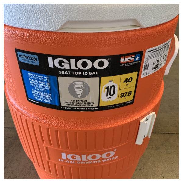 Igloo Water Dispenser 400 - Μεγάλος 38L Μονωμένος Ψύκτης Πόσιμου Νερού - 97000042343 