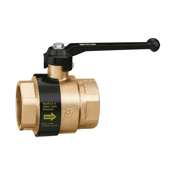 Caleffi 323090 valvola a sfera da 2 pollici in bronzo argentato