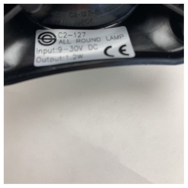 ACDC C2-127 rundum grünes Navigationslicht 2W 12/24V 