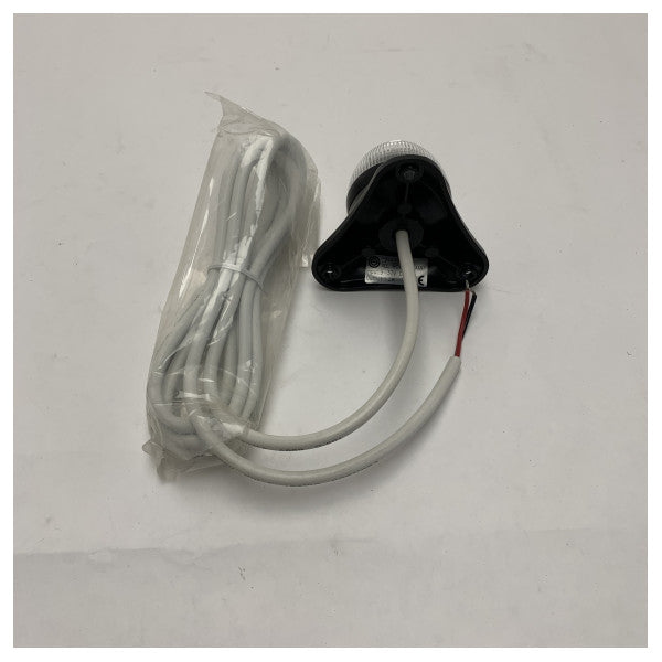 Allround Vit Marin Navigationsljus 9-30V Vattentät Båtlampa för Universell Användning 