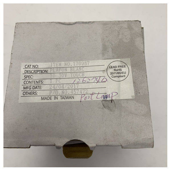 SCI Burnsco Marine LED Navigation Starboard Light 9-33V | Waterproof Boat Navigation Lamp 3NM 