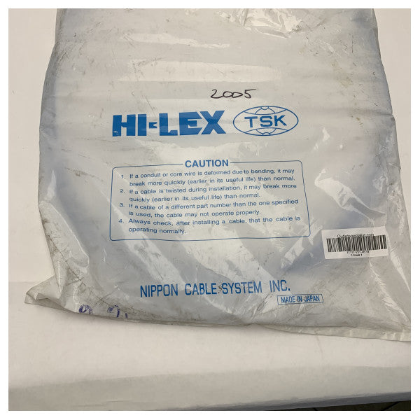 Hi-Lex TSK Marine Steering Control Cable 24ft - Nippon Cable 4B18 for Boat Applications 