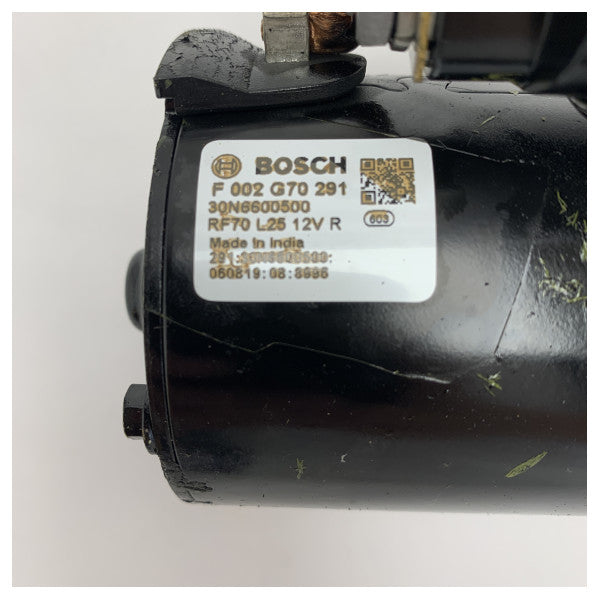 Bosch RF70 L25-12V Marine Starter Motor - Powerful 12V Engine Start for Boats and Yachts 