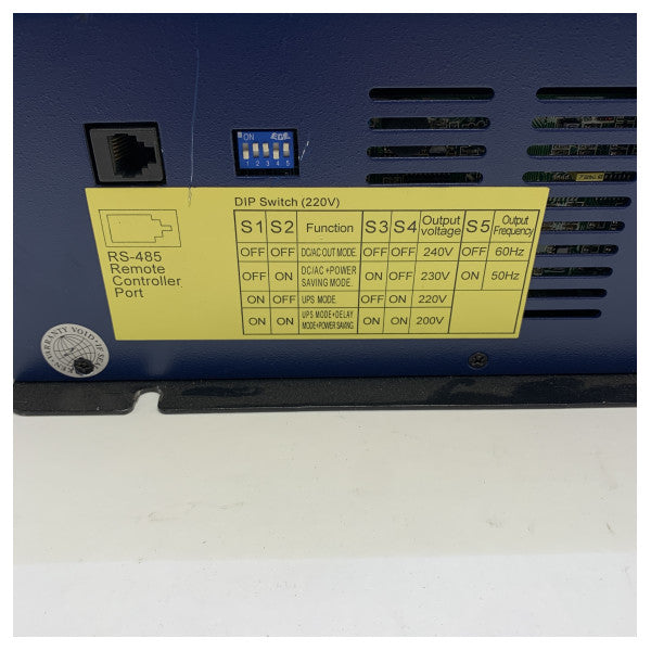 محول الطاقة ذو الموجة الجيبية Vetus IV060012 12V 600W 230V 