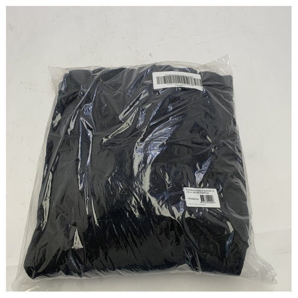 Sarı-V Surf Poncho Yetişkin Mikrofiber Değişim Havlusu Siyah 