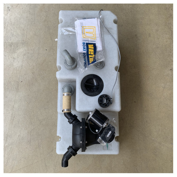 Vetus WWS8824B 88L waste water tank system with pump 24V