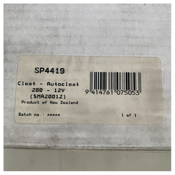 Vetus Maxwell Strong Autocleat 200 MM 12V Cleat Elettriku għall-Mooring għal Dgħajjes u Yachts - SP4419 