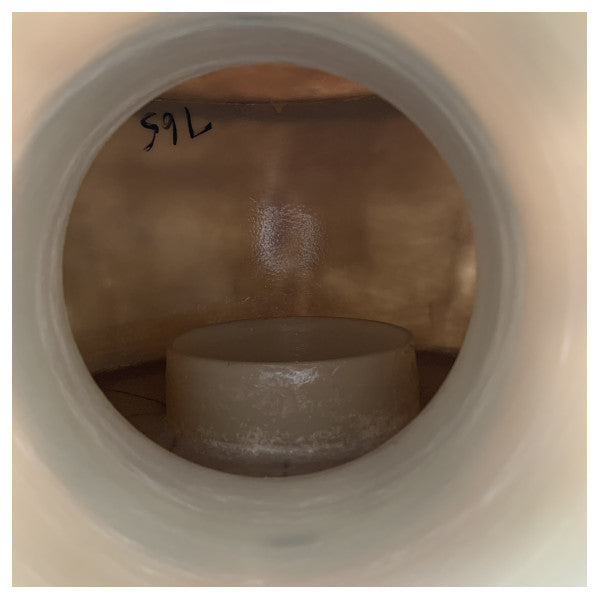 Halyard dvokomorni ispušni motorni prigušivač grp bijela 127 - 152mm - H001489 